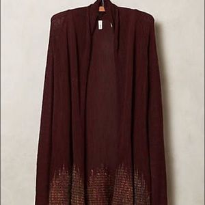 Moth Nevis Anthropologie cardigan